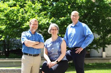 photo of Paul Gries, Karen Reid and Michael McCarthy