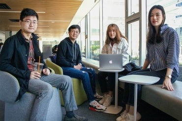 Left to Right: Kangdi Yang, Yaru Yang, Qiwen Zhao, Yuxuan Zhang