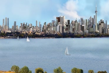 Photo of Toronto skyline in 50 years