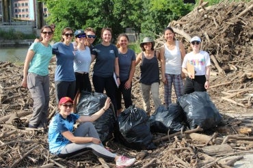 Photo of the U of T Trash Team