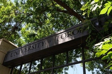 The University of Toronto crest 