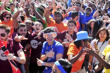 photo of orientation at U of T Scarborough