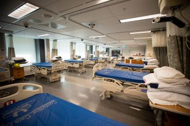 Photo of beds at the Faculty of Nursing