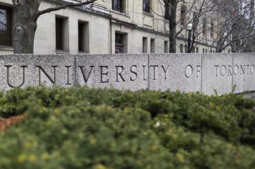 University of Toronto stone sign