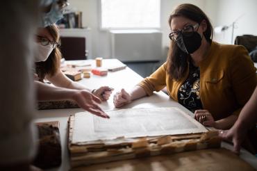 Alexandra Gillespie looks at one of the ancient books being studied