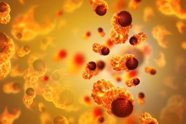 illustration of cancer cells