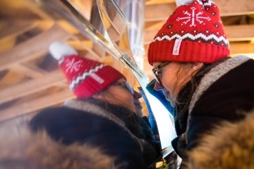 Photo of student at Hart House Farm