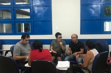 Photo of Macuxi language study group