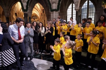 Nai Children's Choir and PM Justin Trudeau