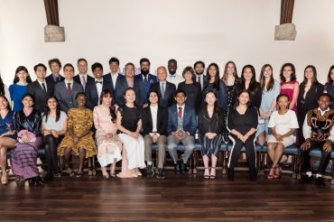 A group photo of the 2019 Pearson Scholars