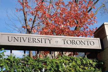 U of T sign 