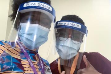 U of T's Onye Nnorom and Duate Adegbite