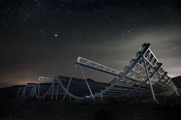 The CHIME radio telescope
