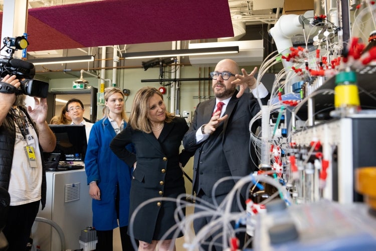 Chrystia Freeland Lab Tour