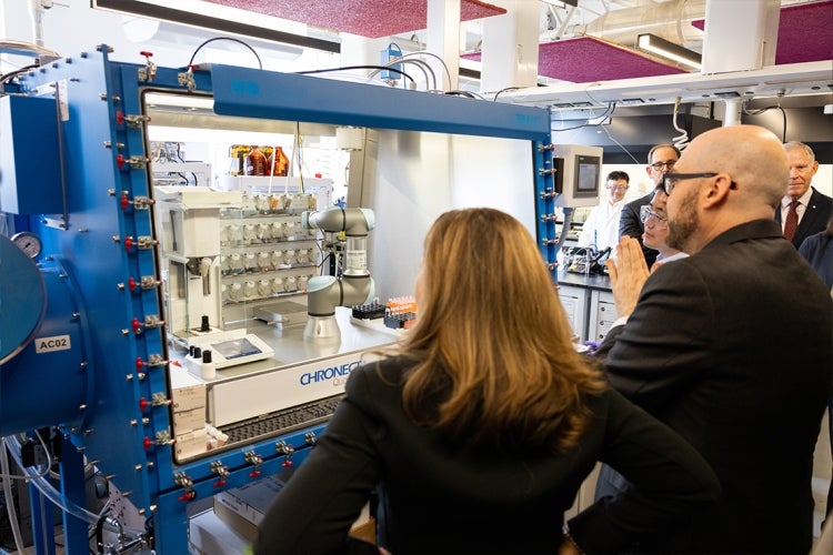 Chrystia Freeland Lab Tour