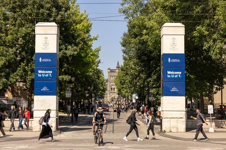 First day of fall semester at U of T St. George